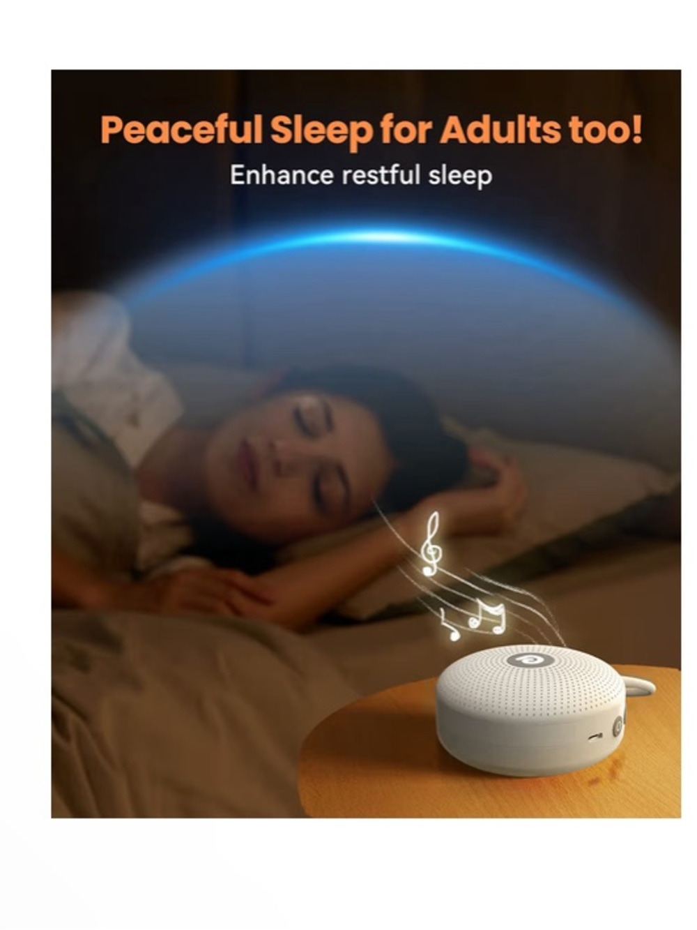 Dreamegg Portable Noise Machine for Baby or Adult NWT - Picture 7 of 8